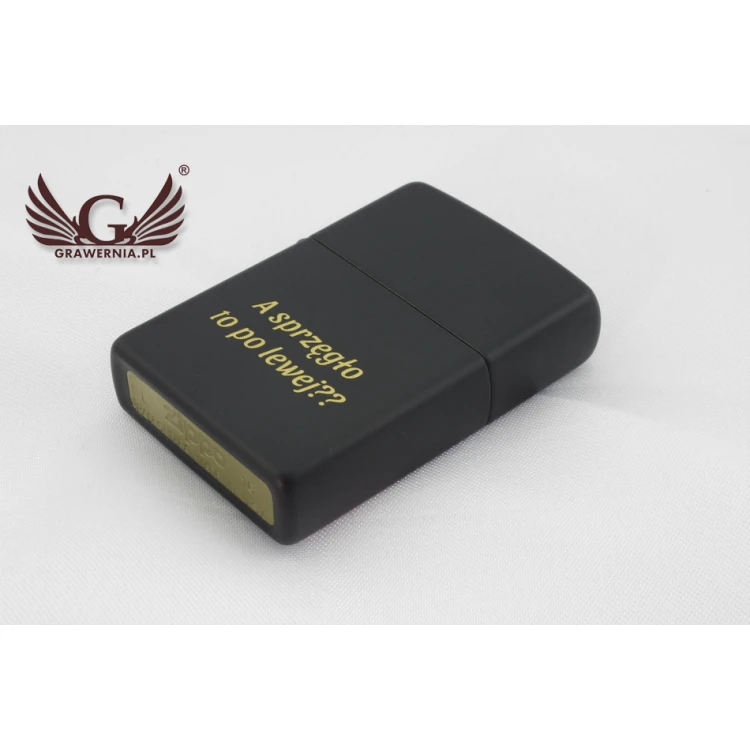 ZIPPO Feuerzeug Black Matte - ZIP030