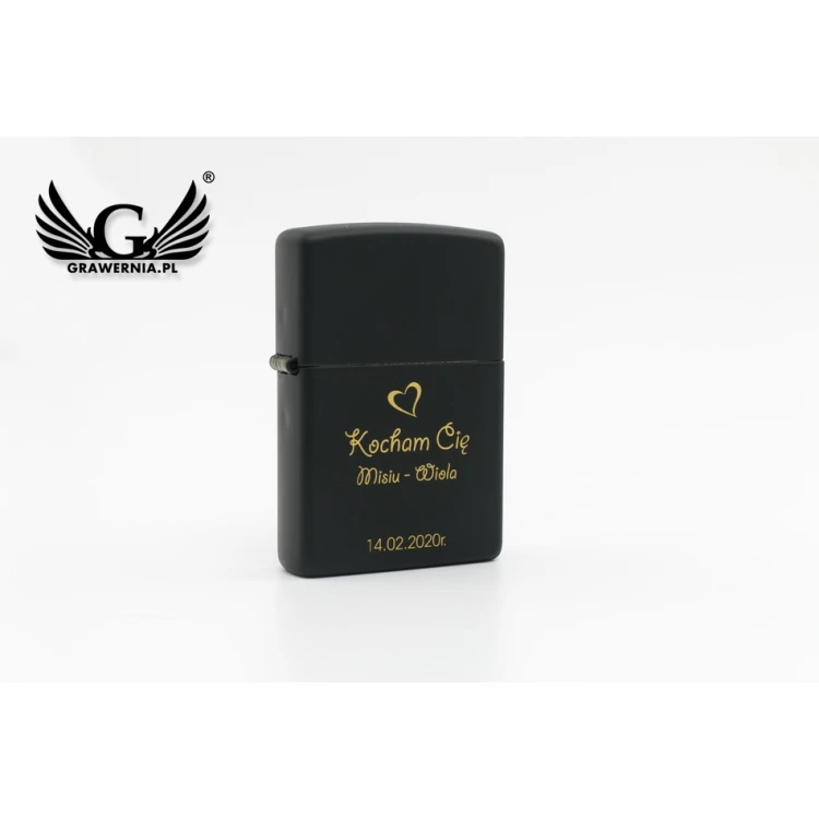 ZIPPO Feuerzeug Black Matte - ZIP030