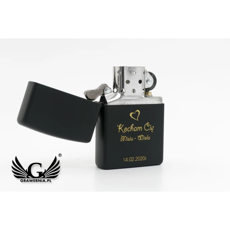 ZIPPO Feuerzeug Black Matte - ZIP030