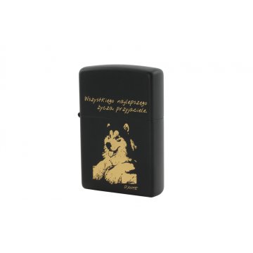 ZIPPO Feuerzeug Black Matte - ZIP030