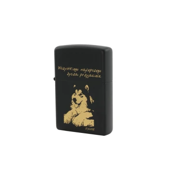 ZIPPO Feuerzeug Black Matte - ZIP030
