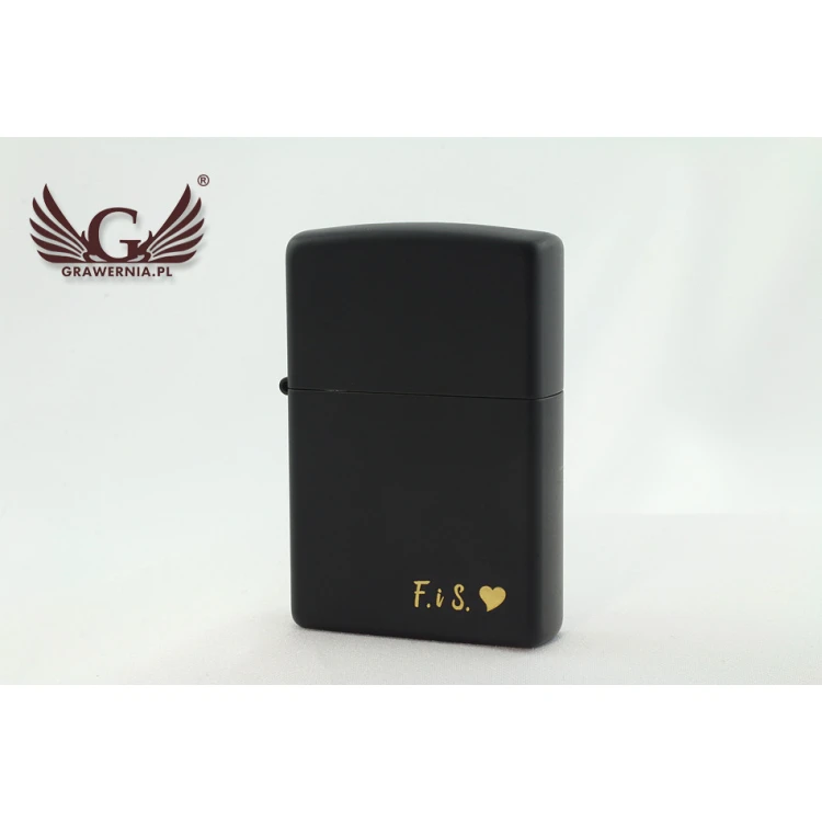 ZIPPO Feuerzeug Black Matte - ZIP030