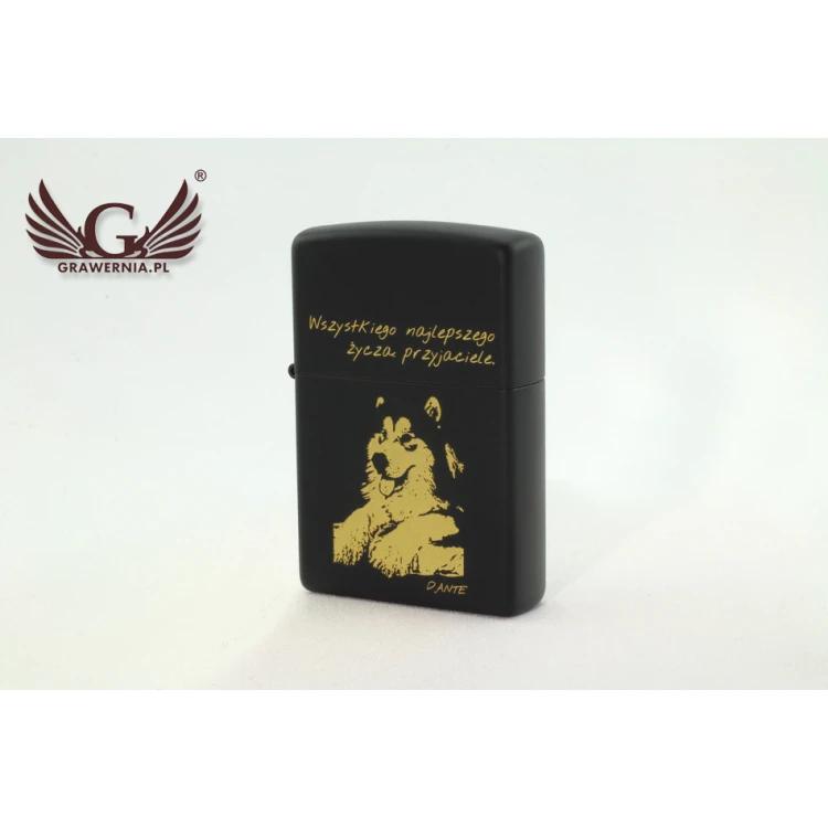 ZIPPO Feuerzeug Black Matte - ZIP030