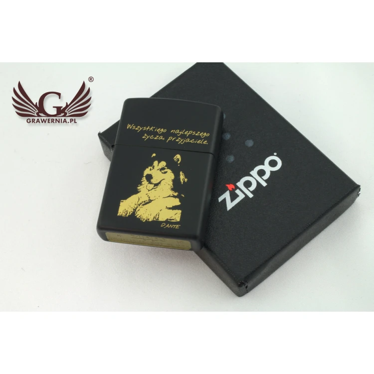 ZIPPO Feuerzeug Black Matte - ZIP030