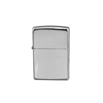 ZIPPO Feuerzeug Engine Turned High Polish Chrome - ZIP013