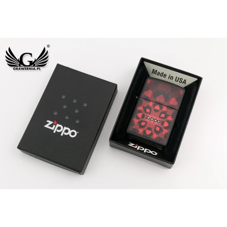 ZIPPO Feuerzeug Heart Spade - ZIP043