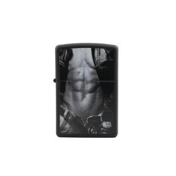 ZIPPO Feuerzeug Man Black Matte - ZIP040