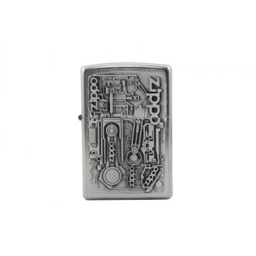 ZIPPO Feuerzeug Maschine Street Chrome - ZIP046