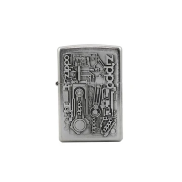 ZIPPO Feuerzeug Maschine Street Chrome - ZIP046