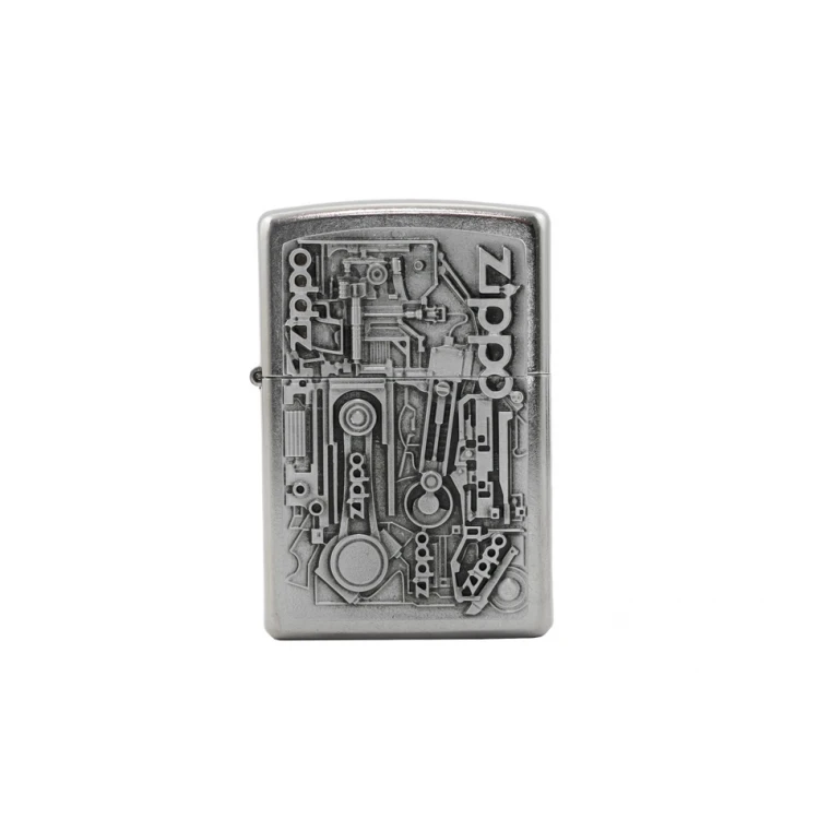 ZIPPO Feuerzeug Maschine Street Chrome - ZIP046