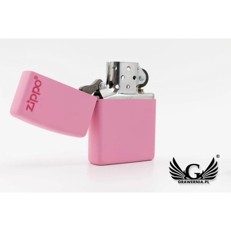 ZIPPO Feuerzeug Pink Matte Zippo Logo - ZIP005