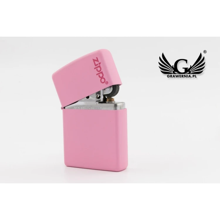 ZIPPO Feuerzeug Pink Matte Zippo Logo - ZIP005