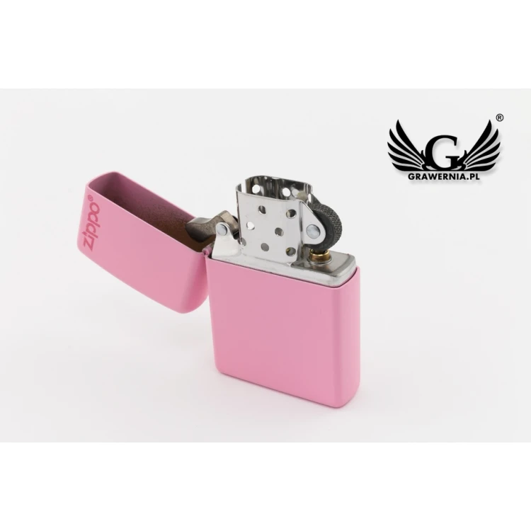 ZIPPO Feuerzeug Pink Matte Zippo Logo - ZIP005