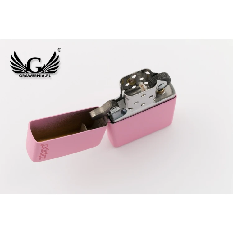 ZIPPO Feuerzeug Pink Matte Zippo Logo - ZIP005