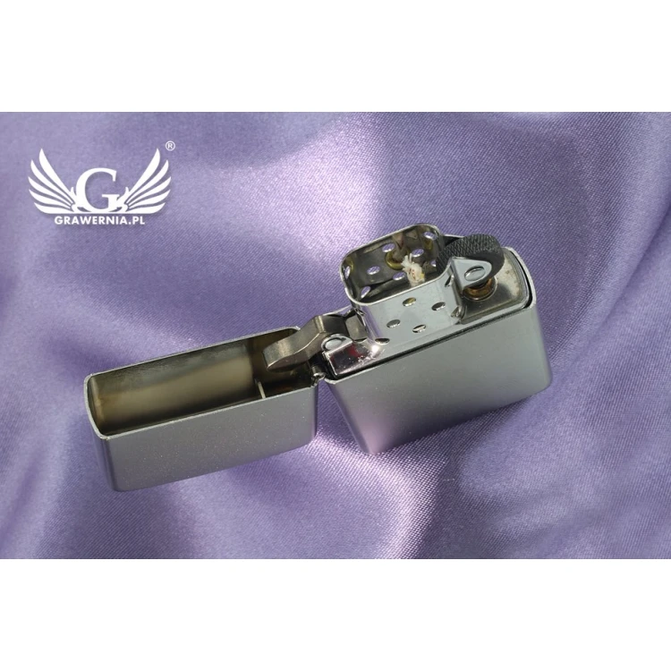 Zippo Feuerzeug Satin Chrome - ZIP024
