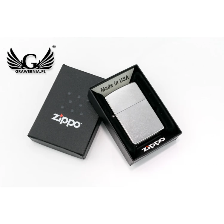 ZIPPO Feuerzeug Street Chrome - ZIP004
