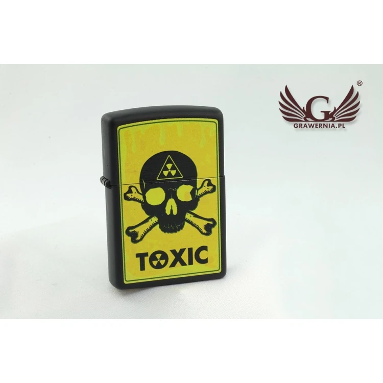 ZIPPO Feuerzeug Toxic Black - ZIP026