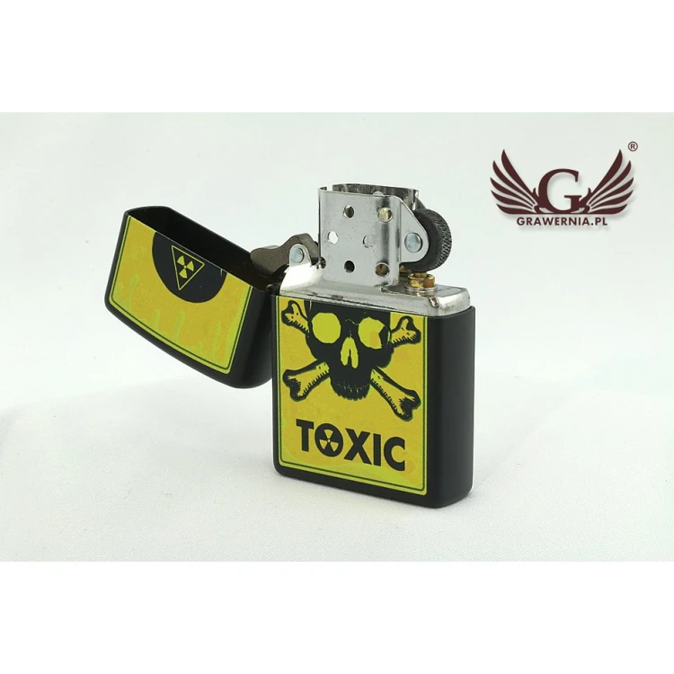 ZIPPO Feuerzeug Toxic Black - ZIP026