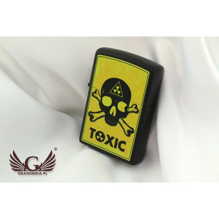 ZIPPO Feuerzeug Toxic Black - ZIP026