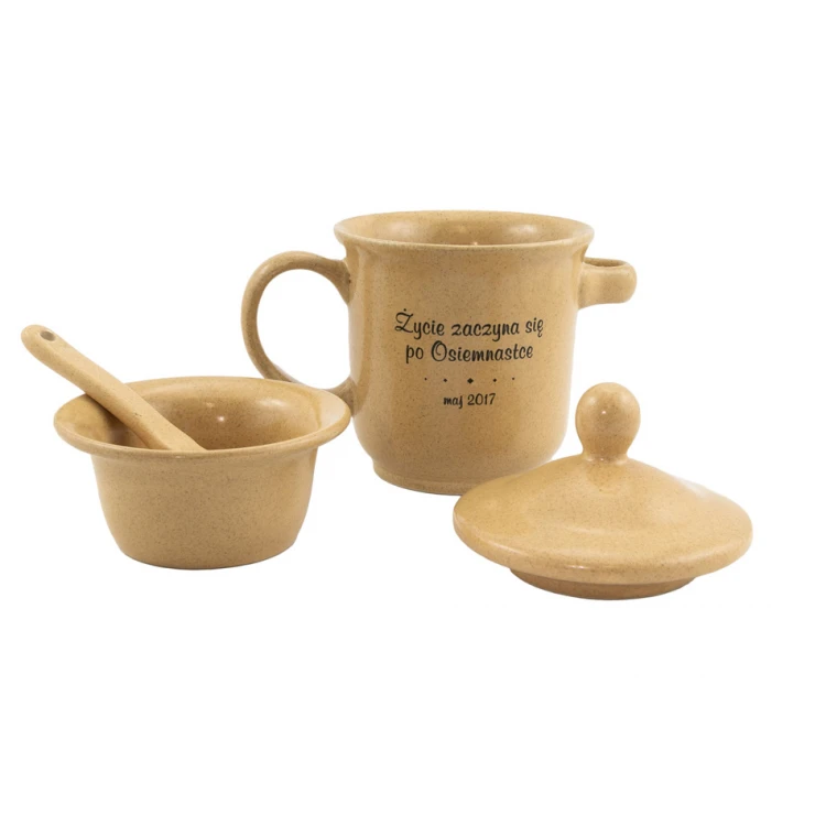 Tee- und Kräuterbrüher mit individueller Gravur - das perfekte Geschenk - KUB009