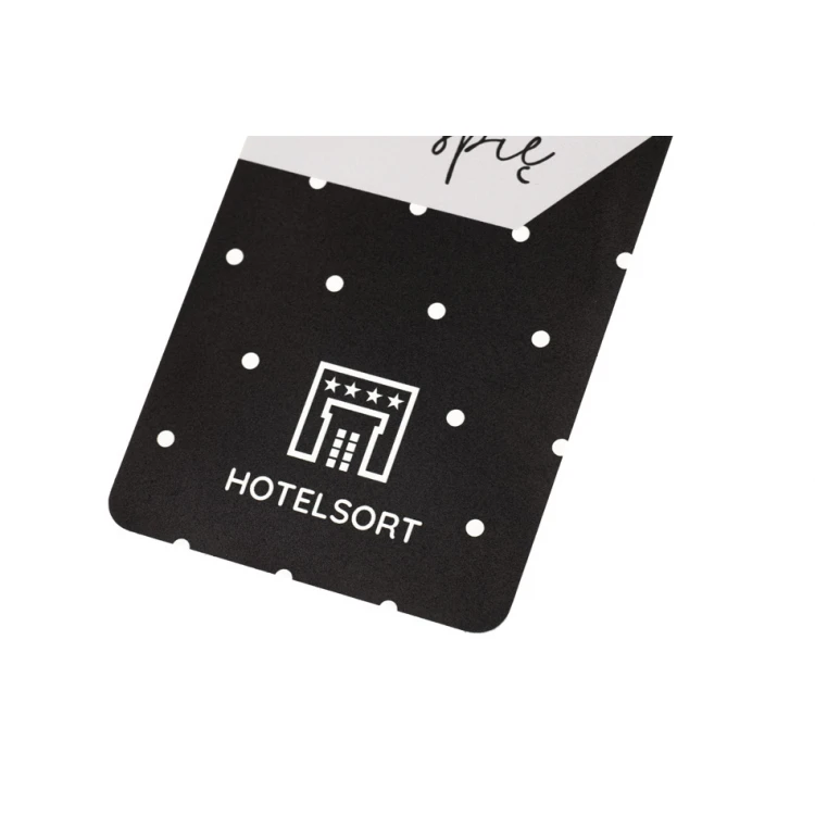 Türanhänger für Hotels - Maße: 65x210mm - UV-Druck - ZAW016