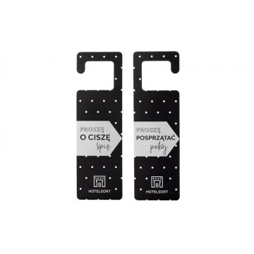 Türanhänger für Hotels - Maße: 65x210mm - UV-Druck - ZAW016