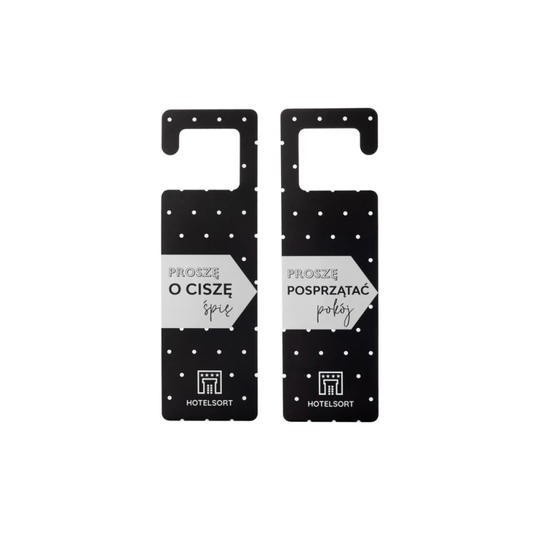 Türanhänger für Hotels - Maße: 65x210mm - UV-Druck - ZAW016