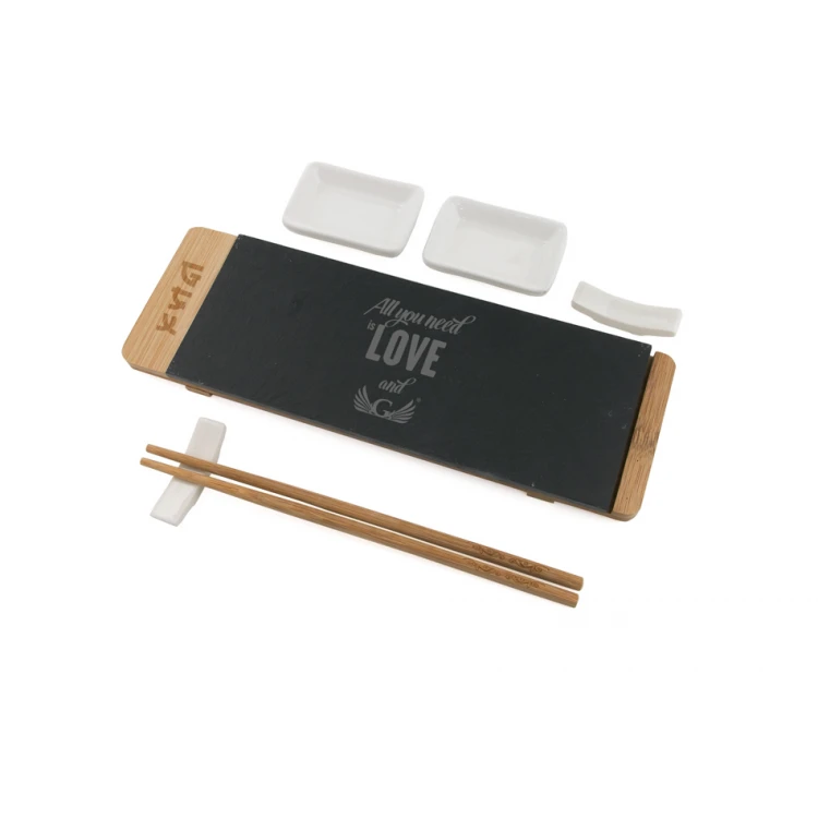 Sushi-Set Nori mit individueller Gravur - KCH010