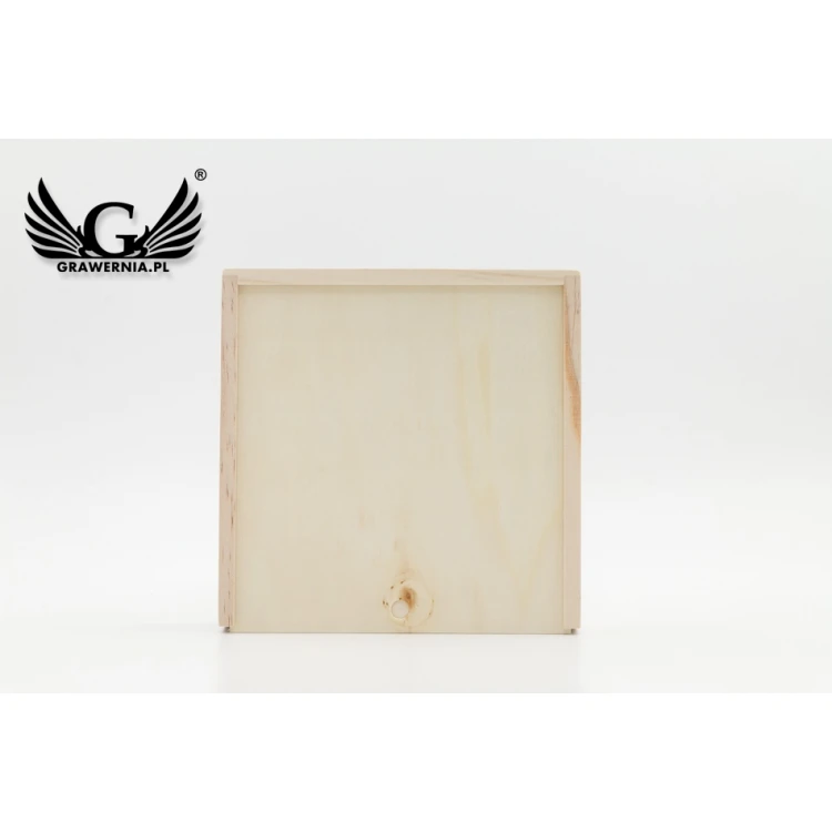 Spielset 4 in 1 Pix in einer Holzbox mit Gravur - GR003