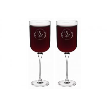 Weingläser mit Gravur - Geschenk für das Brautpaar - KL016