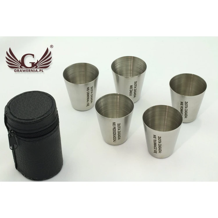 Graviertes Schnapsgläser-Set Cheers 30ml x 4 Stück