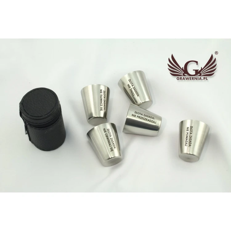 Graviertes Schnapsgläser-Set Cheers 30ml x 4 Stück