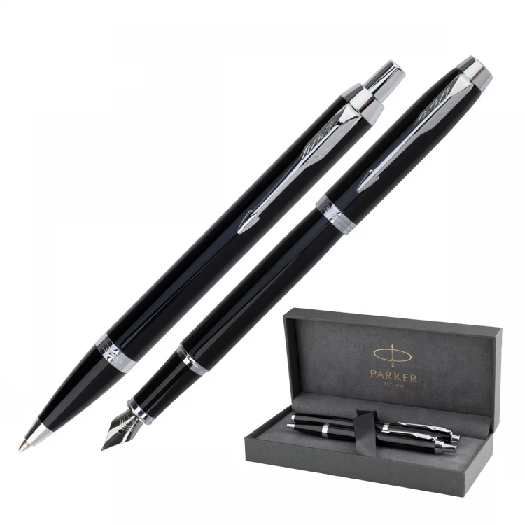 Parker IM Core Black CT Set - Füllfederhalter und Kugelschreiber - PAR212-DUO-PRO