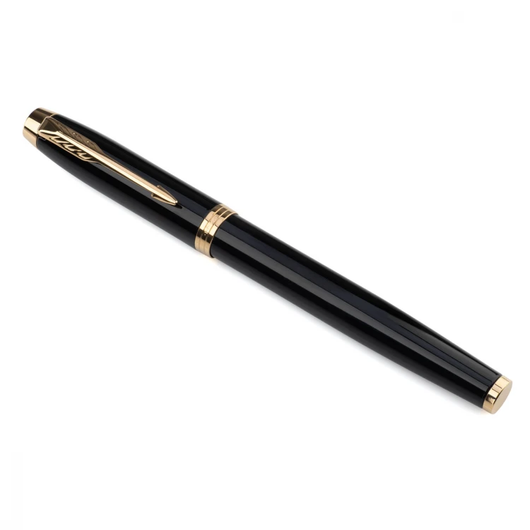 Parker IM Schwarz GT Füllfederhalter und Kugelschreiber Set mit Etui - PAR161-DUO