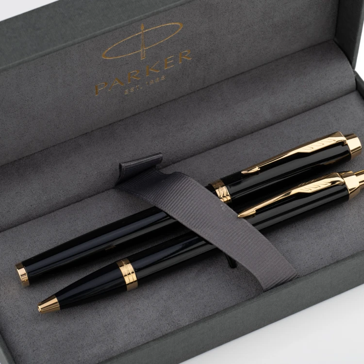 Parker IM Core Black GT Set - Füllfederhalter und Kugelschreiber - PAR210-DUO-PRO