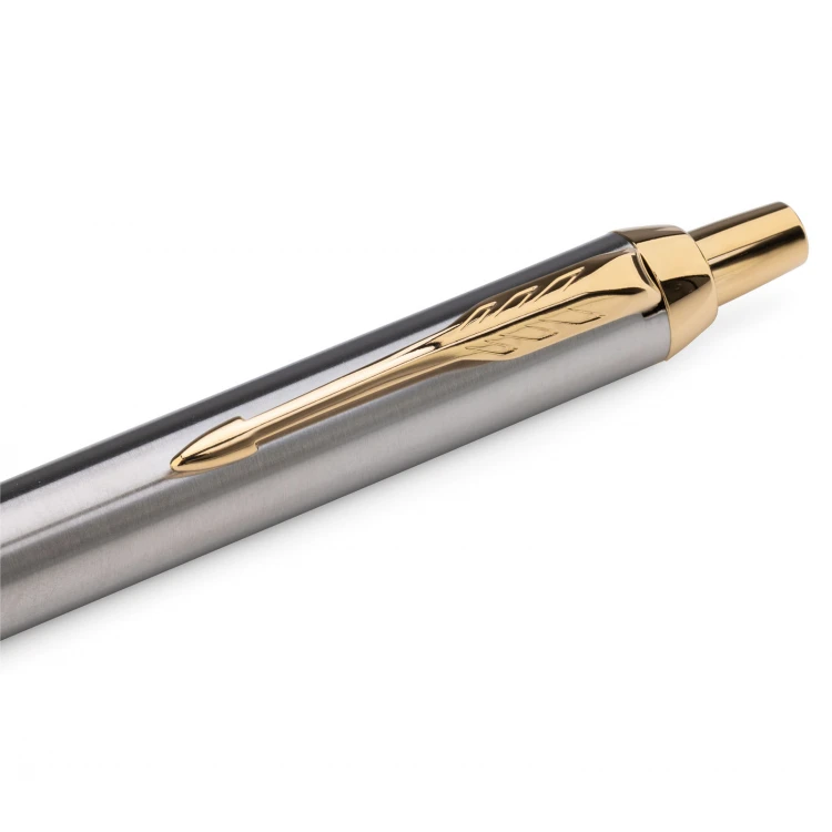 Parker IM Core Brushed Metal GT Set - Kugelschreiber mit Etui - PAR227