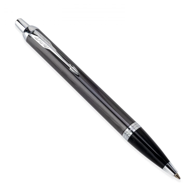 Parker IM Core Dark Espresso CT Füllfederhalter und Kugelschreiber Set mit Etui - PAR195-DUO-PT
