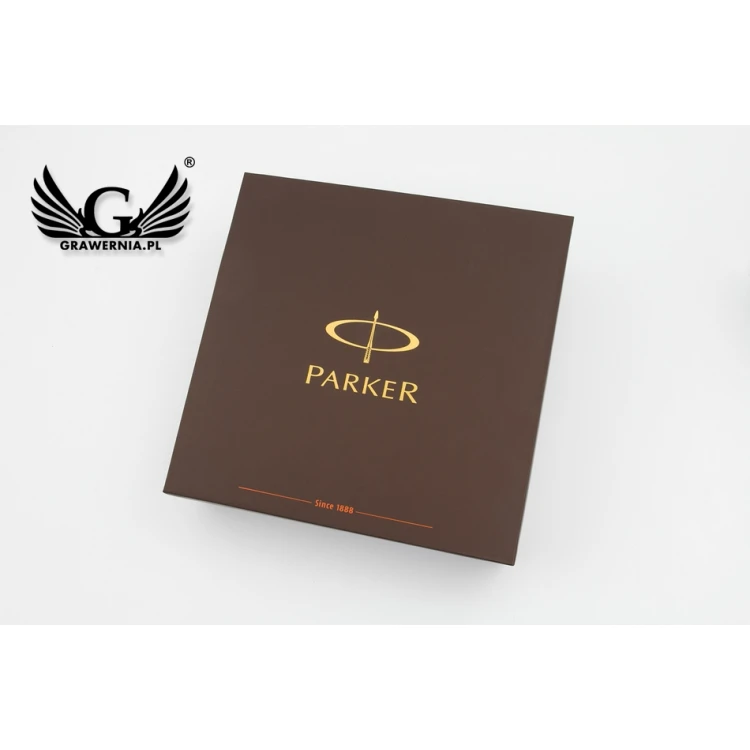 Parker IM Schwarz CT Füllfederhalter und Kugelschreiber mit rotem Notizbuch - braune Box - PAR134-DUO-PT