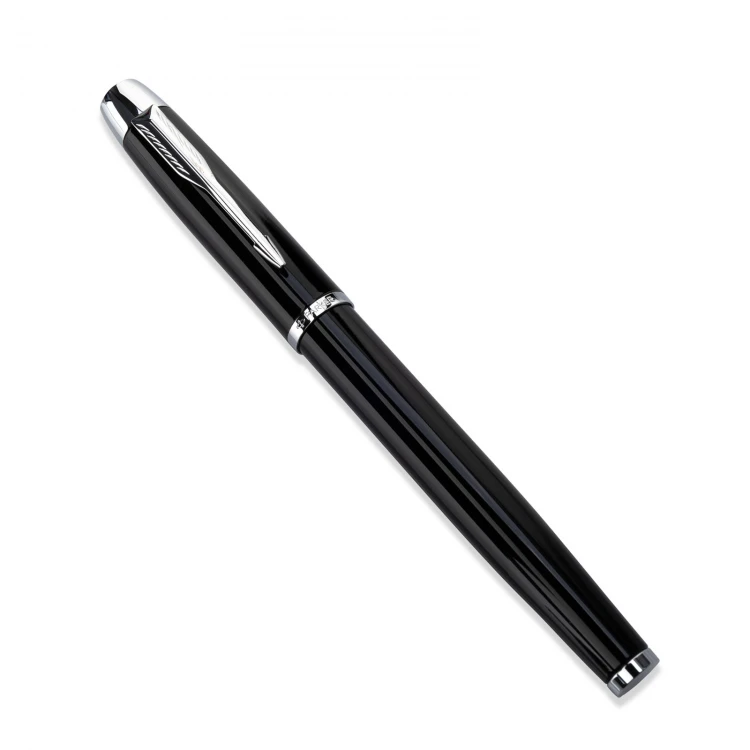 Parker IM Schwarz CT Füllfederhalter und Kugelschreiber Set mit Etui - PAR127-DUO-SW