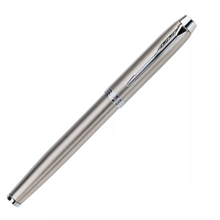 Parker IM Essential Stainless Steel CT Set - Füllfederhalter und Kugelschreiber - PAR213-DUO-PRO