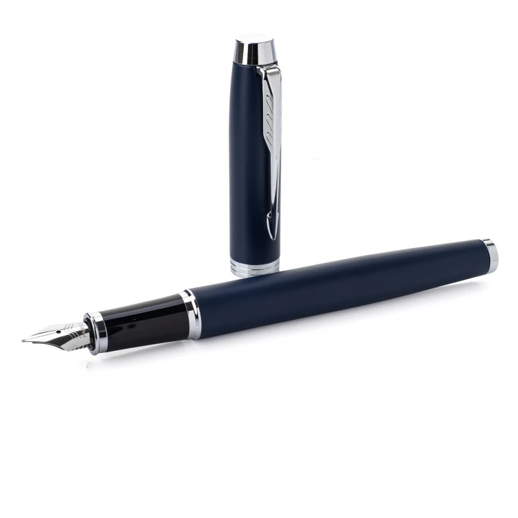 Parker IM Blau CT Füllfederhalter und Kugelschreiber Set mit Etui - PAR133-DUO-PT