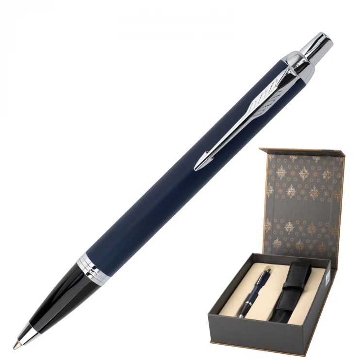 Parker IM Core Blau CT Set - Kugelschreiber mit Etui - PAR226