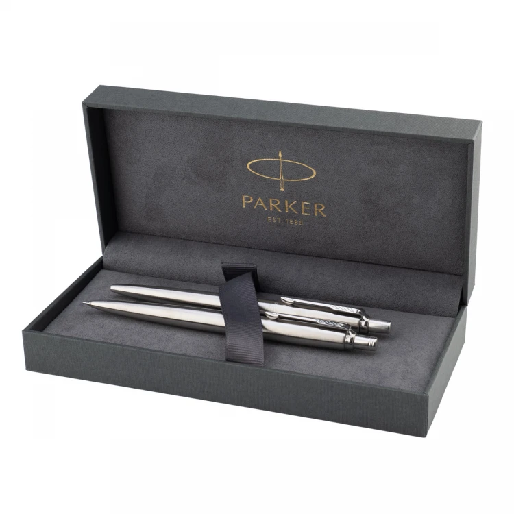 Parker Jotter Core Stainless Steel CT Set - Bleistift und Kugelschreiber - PAR211-DUO-PRO