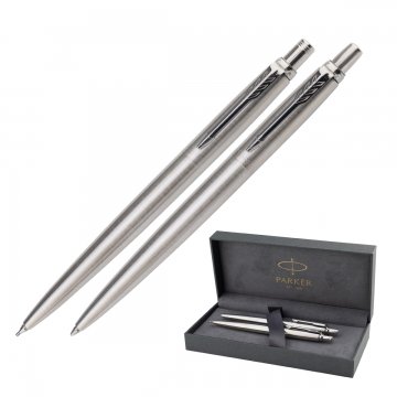 Parker Jotter Core Stainless Steel CT Set - Bleistift und Kugelschreiber - PAR211-DUO-PRO