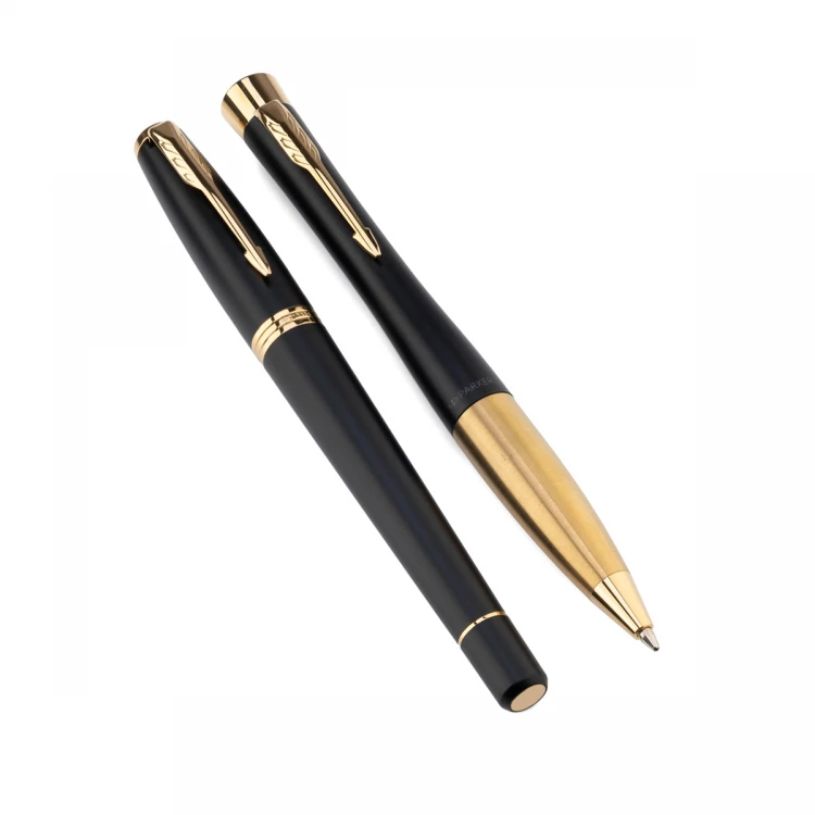 Parker URBAN Muted Black GT Set Füllfederhalter und Kugelschreiber - PAR208-DUO-PRO