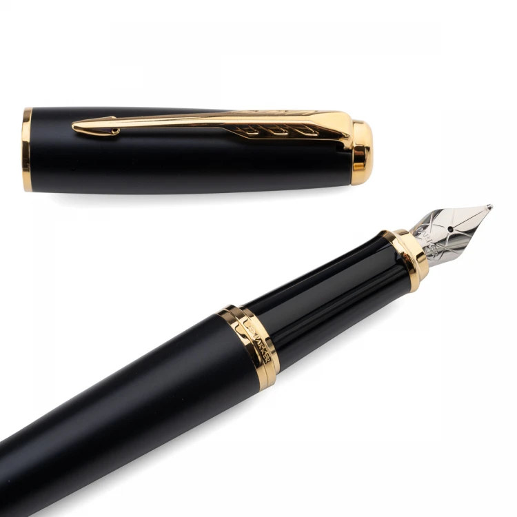 Parker URBAN Muted Black GT Set Füllfederhalter und Kugelschreiber - PAR208-DUO-PRO