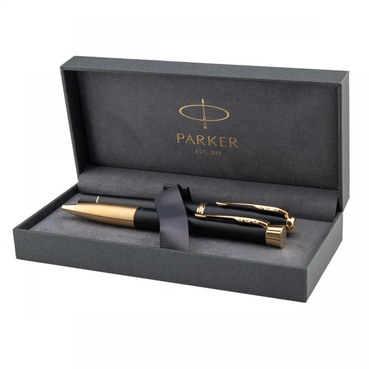 Parker URBAN Muted Black GT Set Füllfederhalter und Kugelschreiber - PAR208-DUO-PRO