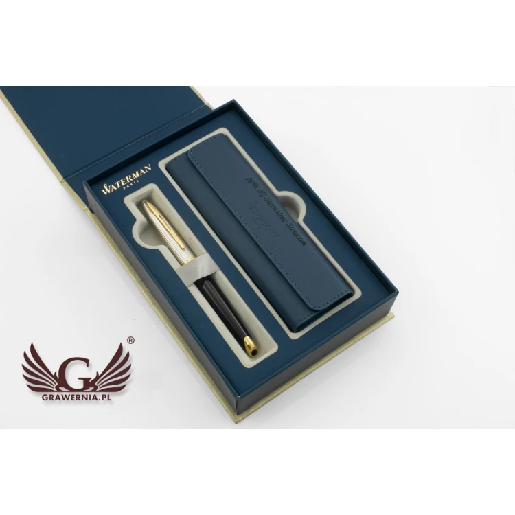 SET WATERMAN Carene Deluxe Schwarz GT mit Etui - WAT013