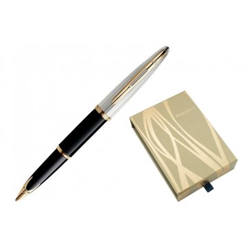 SET WATERMAN Carene Deluxe Schwarz GT mit Etui - WAT013