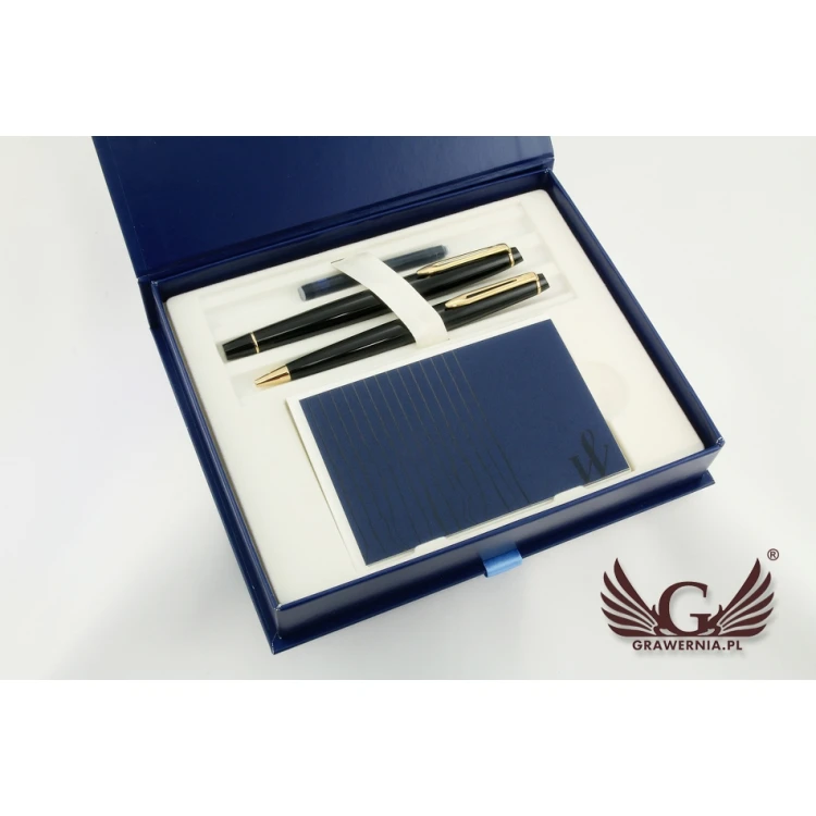 SET WATERMAN EXPERT SCHWARZ GT - WAT028-DUO